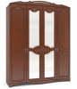 Фото Шкаф Лотос ШР-4 (178) четырехдверный от производителя Браво-мебель в Крыму по цене 35&nbsp;360 ₽
