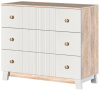 Фото Комод Ланзетти (3 ящика)  от производителя Браво-мебель в Крыму по цене 13&nbsp;920 ₽