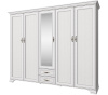Фото Шкаф 5DG2SZ Тиффани (Tiffany) (259) пятидверный от производителя Анрэкс в Крыму по цене 108&nbsp;200 ₽